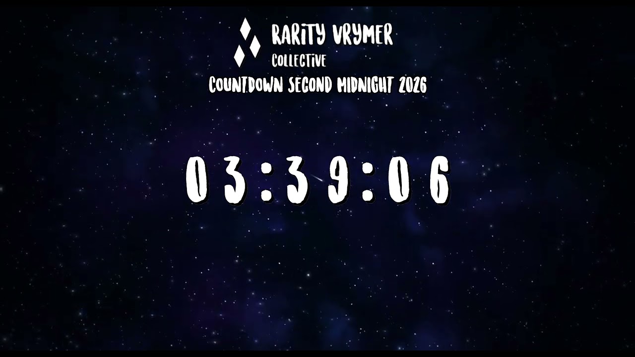 Rarity Vrymer Collective - Countdown Second Midnight 2026 (Good Bye 2025)