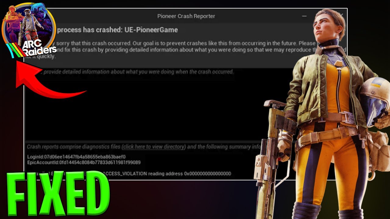 Игра ARC Raiders вылетает при запуске? Исправление ошибки UE-PioneerGame.
