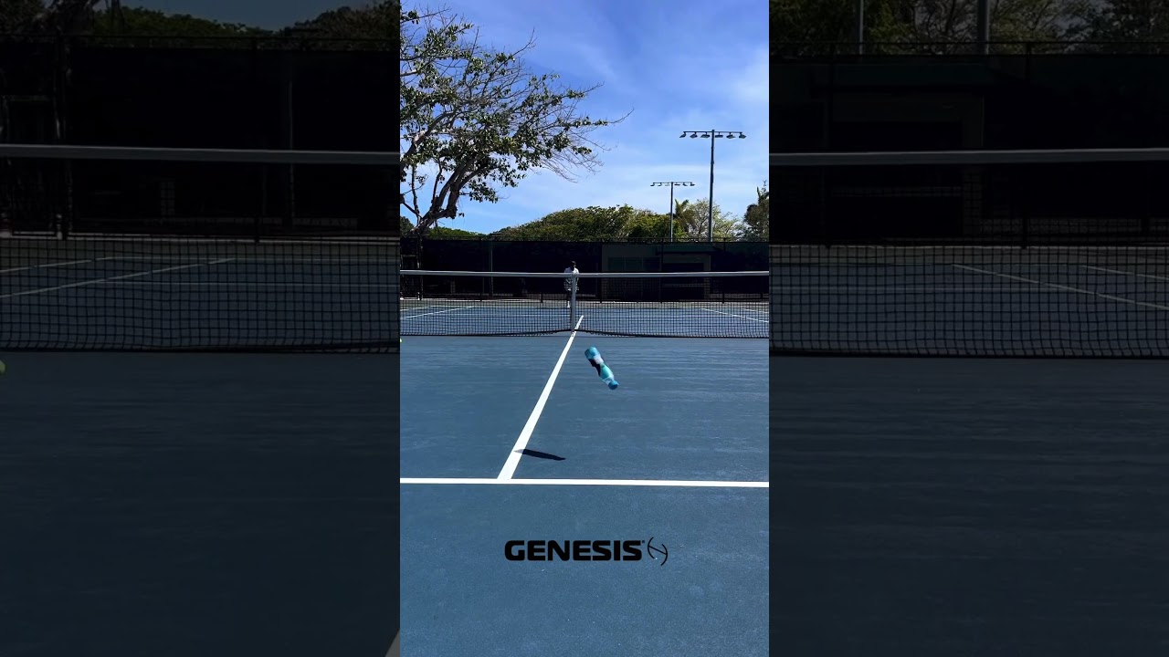 Bottle Flip Serve Challenge 