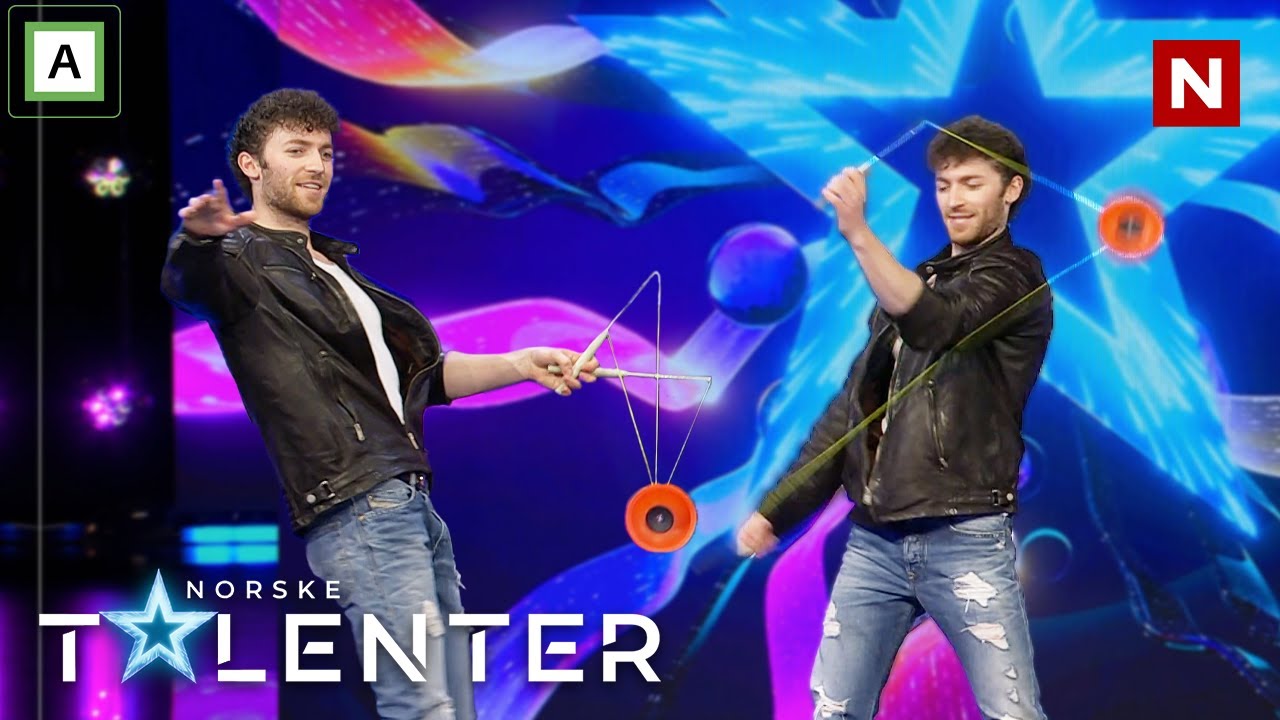 Luigi er usedvanlig flink med diabolo | Auditions | Norske talenter