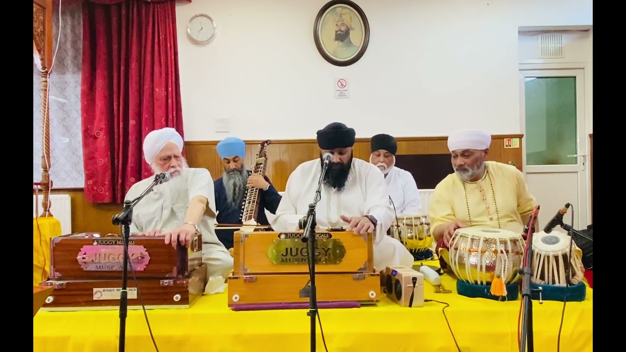 Kirtan Hazari - Ustad Sukhvinder Singh Pinky Ji, Bhai Jagjit Singh Juggy UK & Jatha 19/05/24