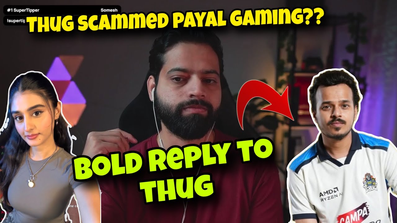 8bit Thug Also Scammed Payal Gaming?? | Rakazone Bold Reply To Thug |Rakazone React On Hastar Reply 