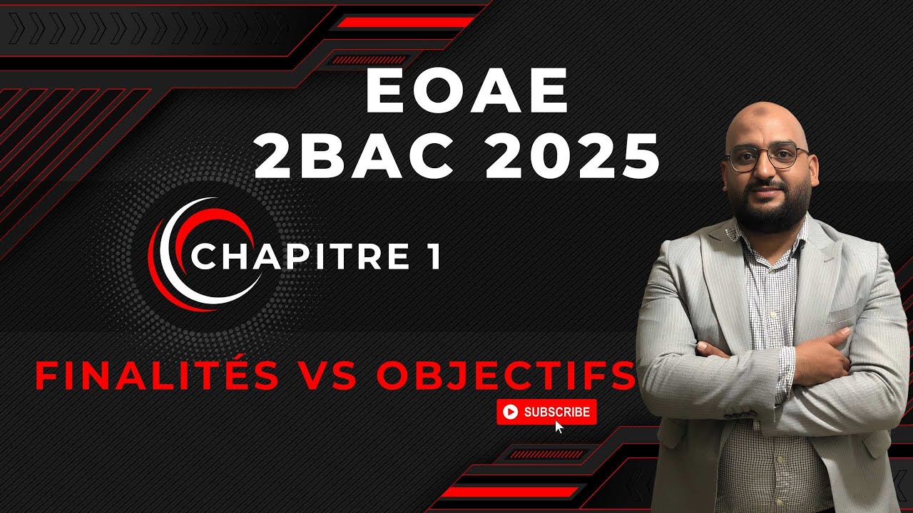 EOAE – Chapitre 1 : La Notion de Stratégie | Stratégie & Croissance – 2 BAC SE – BAC 2025 seance 5