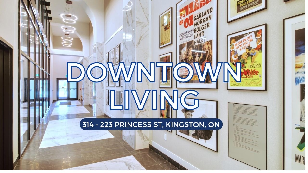 Downtown Kingston Condo for Sale | 223 Princess St Unit 314 | Crown Condominiums Tour