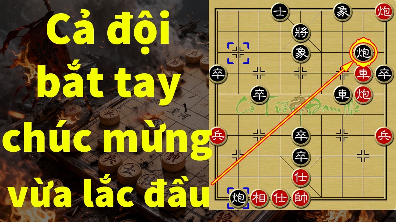 Đỉnh Cao Của Th&iacute; Qu&acirc;n Trong Cờ Tướng: Cả Đội Đứng Ngo&agrave;i Tưởng S&oacute;t Nước!!!