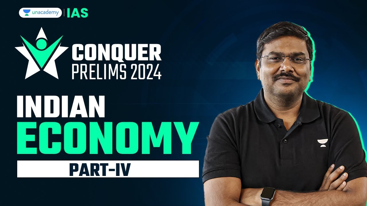 Conquer Prelims 2024 | Indian Economy - 4 by Shyam Kaggod | UPSC Current Affairs Crash Course