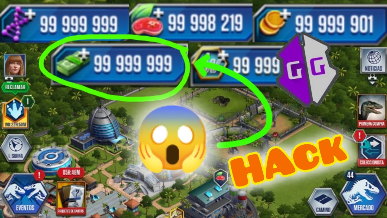 CÓMO H4CK34R RECURSOS EN UNA CUENTA DESDE 0️⃣🦖🔥 (GAME GUARDIAN) EN JW THE GAME | JWTG HACK - Ethan