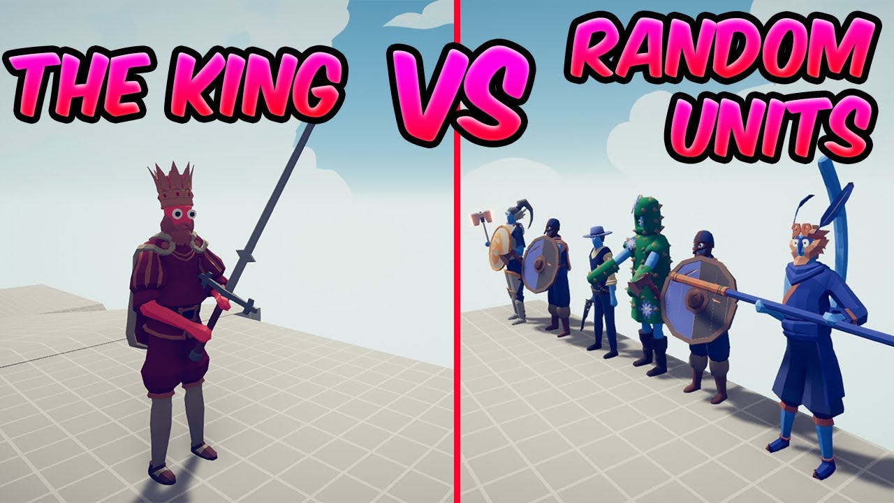 THE KİNG vs RANDOM UNITS 😱😱 | TABS - Totally Accurate Battle Simulator