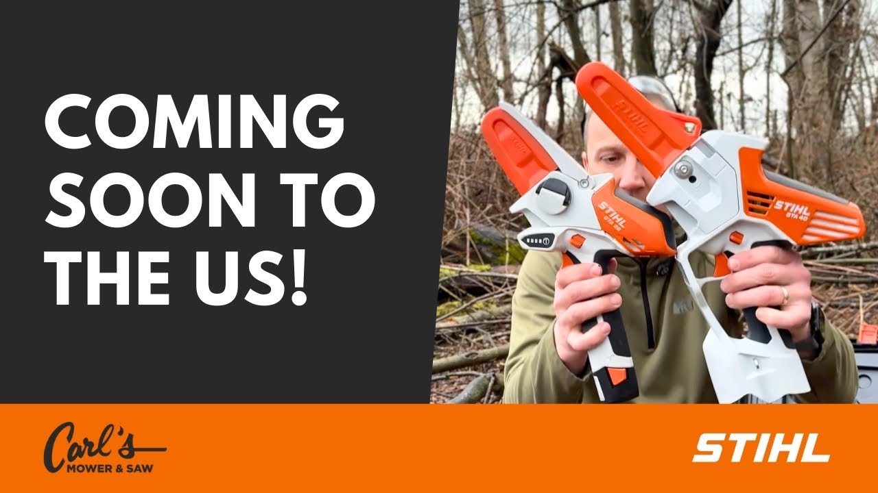Взгляните поближе на STIHL GTA 40!