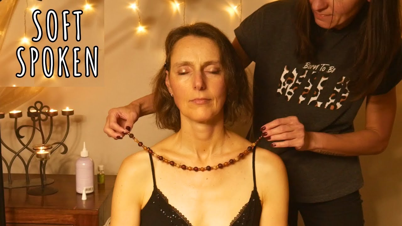 💎 ASMR Soft Spoken | Примерка украшений для перфекционистов, бусины и корректировка шарфа ✨