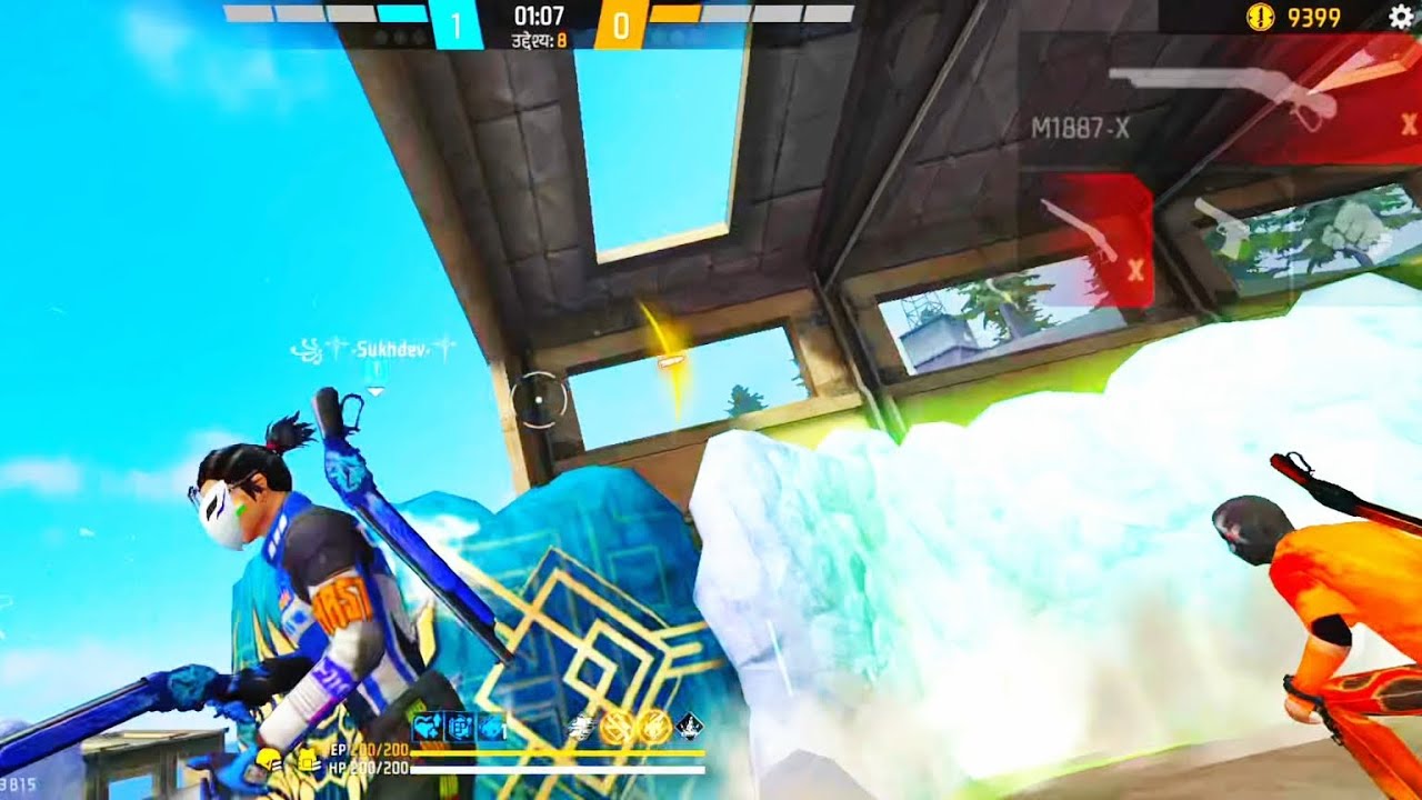 Sukhdev _ff vs  old player 🗿🌪️...#tranding #freefire #viralvideo #highlights 