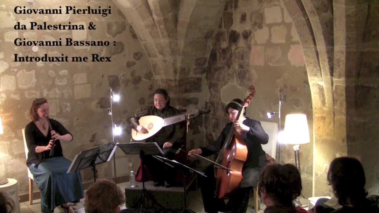 Musique Italienne 17e (1), J.Pacquier cornet, N.Rouyer viole, P.Boquet théorbe