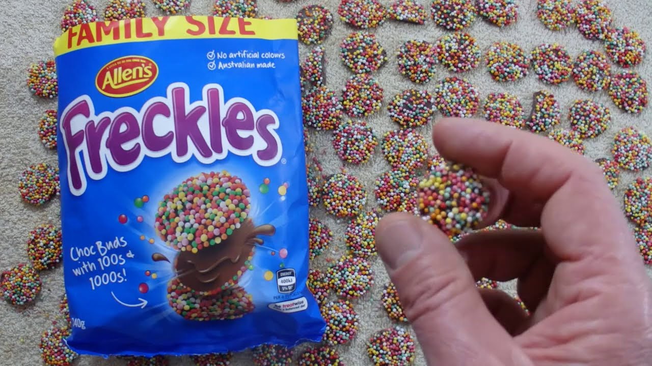 ASMR - Freckles - Australian Accent - Discussing These Australian Snacks in a Quiet Whisper