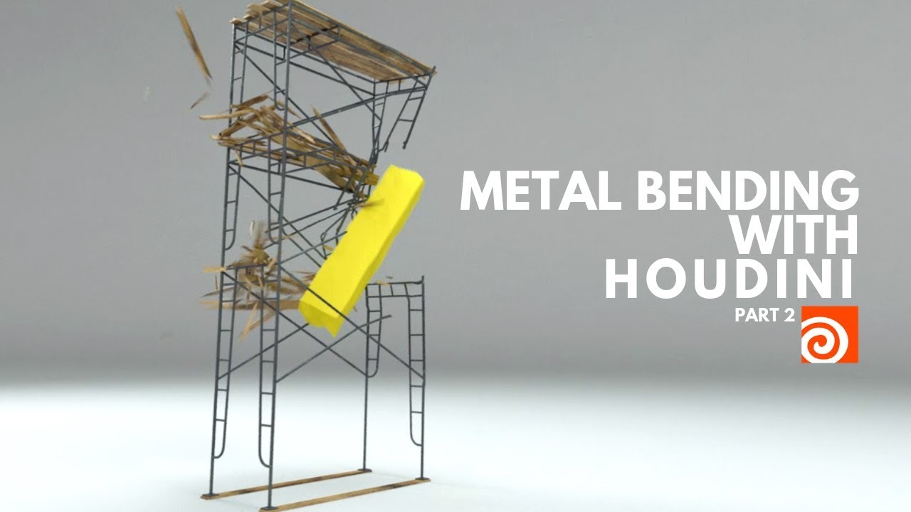 Dynamic Metal Bending Constraints in HOUDINI - part 2