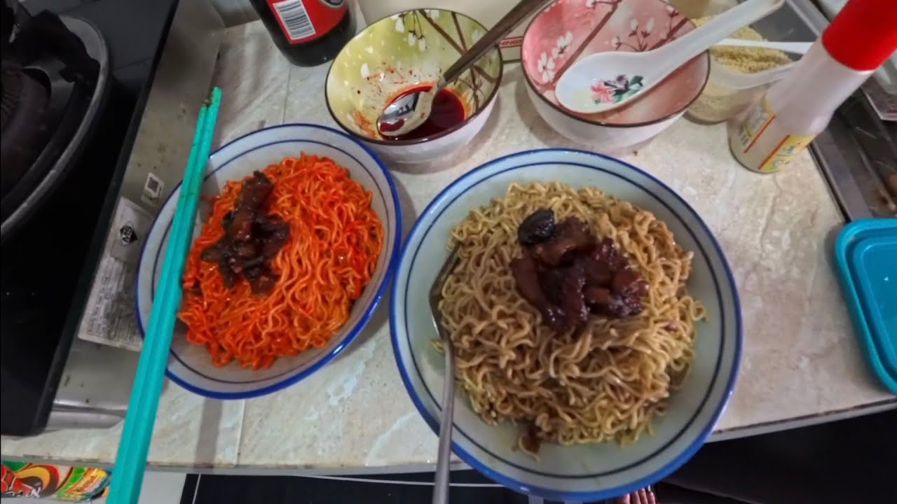 KOLO MEE HOMEMADE❗ DADY BRIEYSON BUAT KOLO MEE BAJET. 😜😋