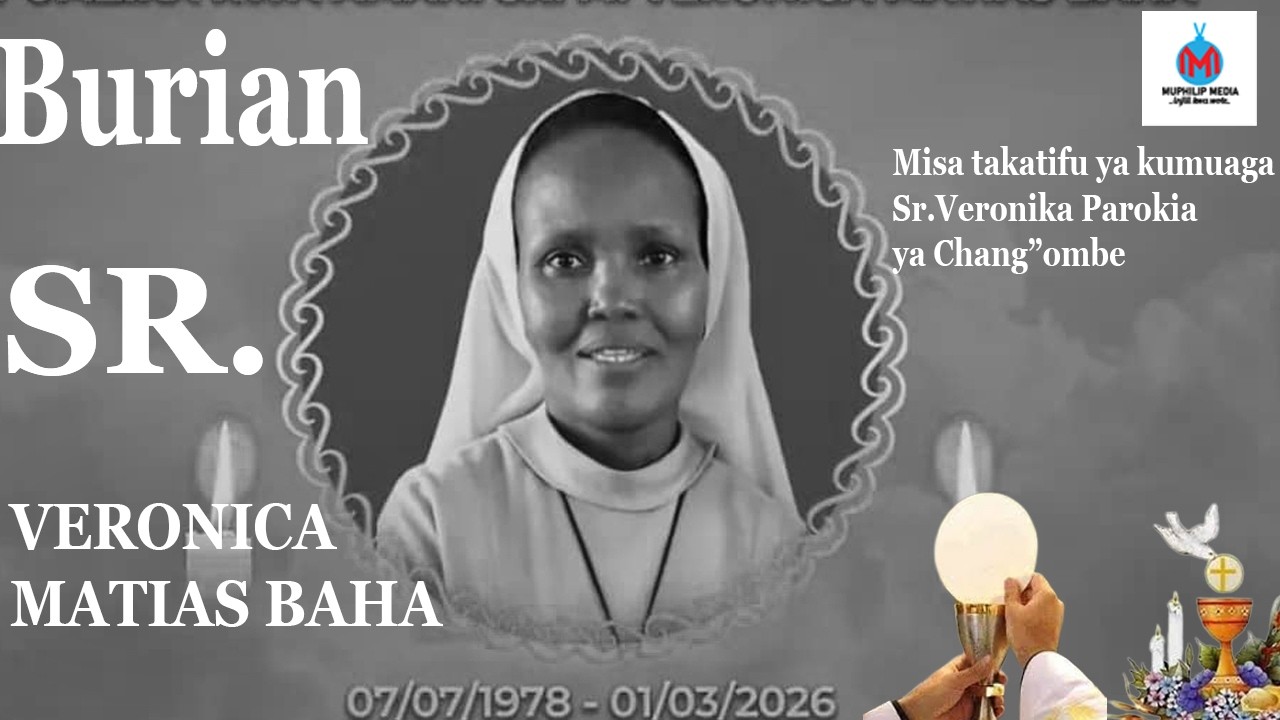 LIVE;Misa Takatifu  Kumuaga Sir.Veronica Matias Baha Chang'ombe Jimbo Kuu la Dsm