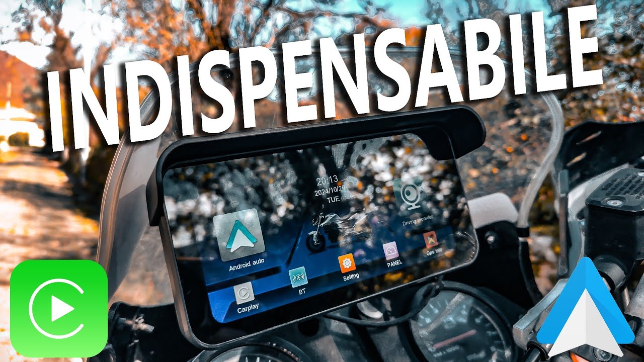 👌🏻 IL CARPLAY PER MOTO PIÙ COMPLETO! ANDROID AUTO! NUOVO AOOCCI C6 PRO