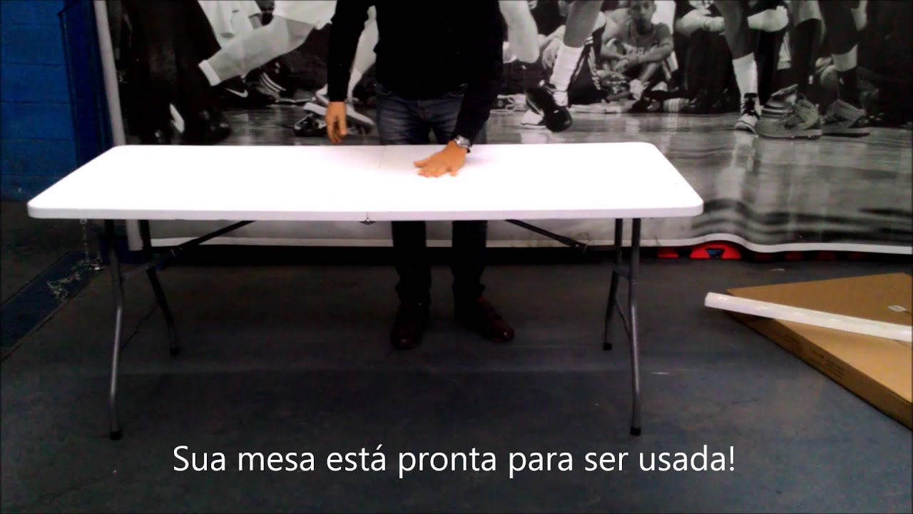 Mesa Dobrável  de 1,83 metros Comercial Seatwell/Lifetime OEM