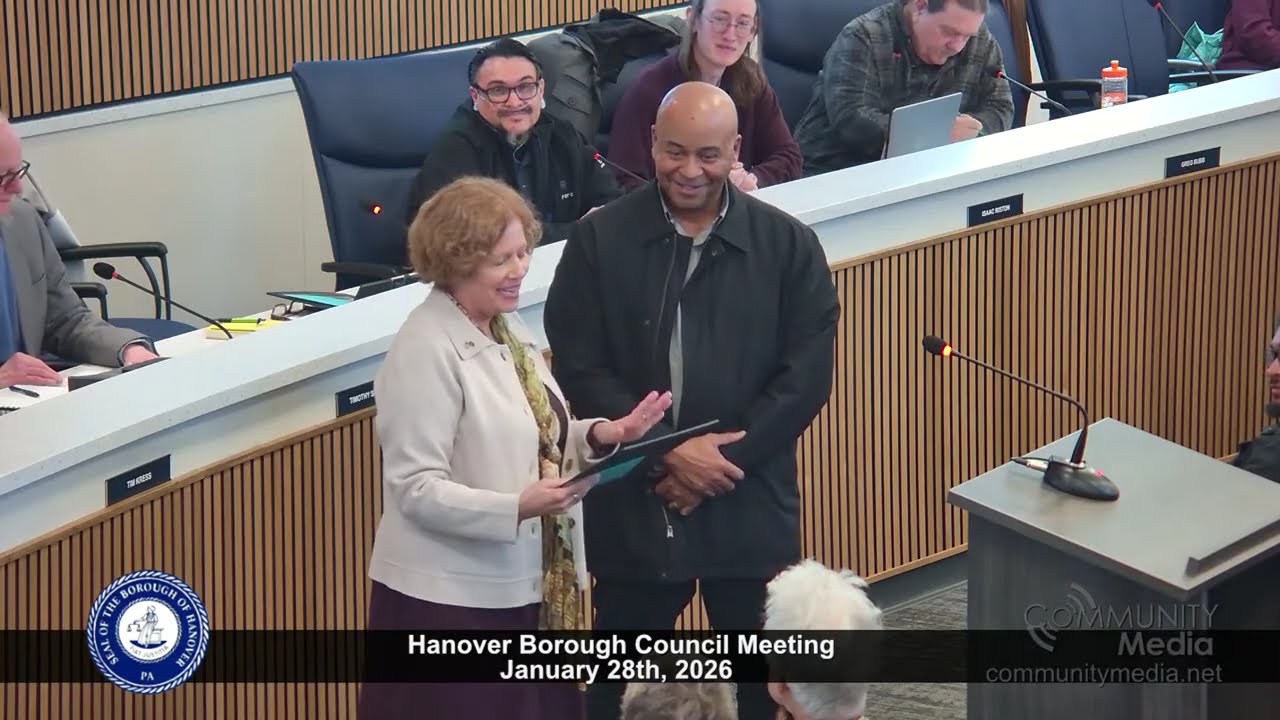 Hanover Borough Council Meeting - 01/28/2026