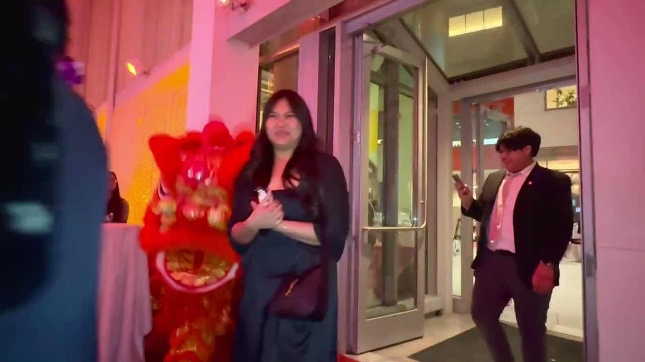 🦁✨ Lion Dance Walkthrough at Private Garden Party | Las Vegas 2026 | Part 2 ✨🦁