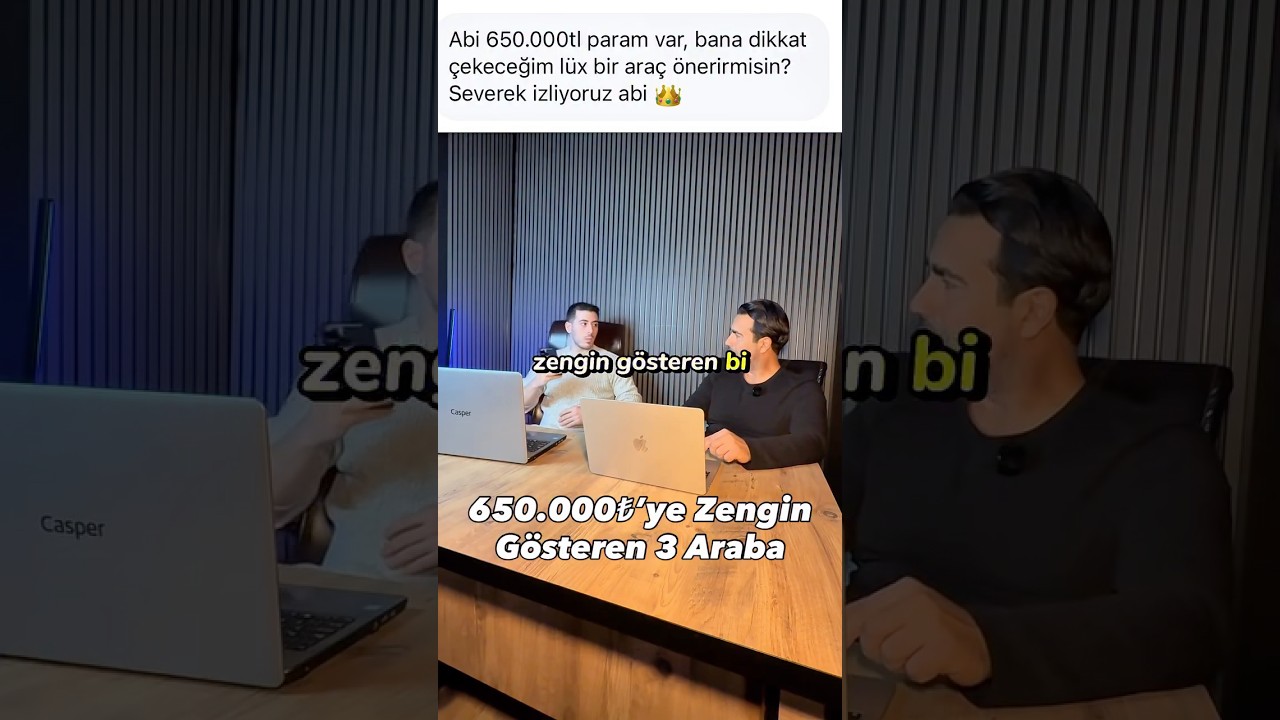 ❗️650.000₺&rsquo;ye Zengin G&ouml;steren 3 Araba😱#shorts #araba #car