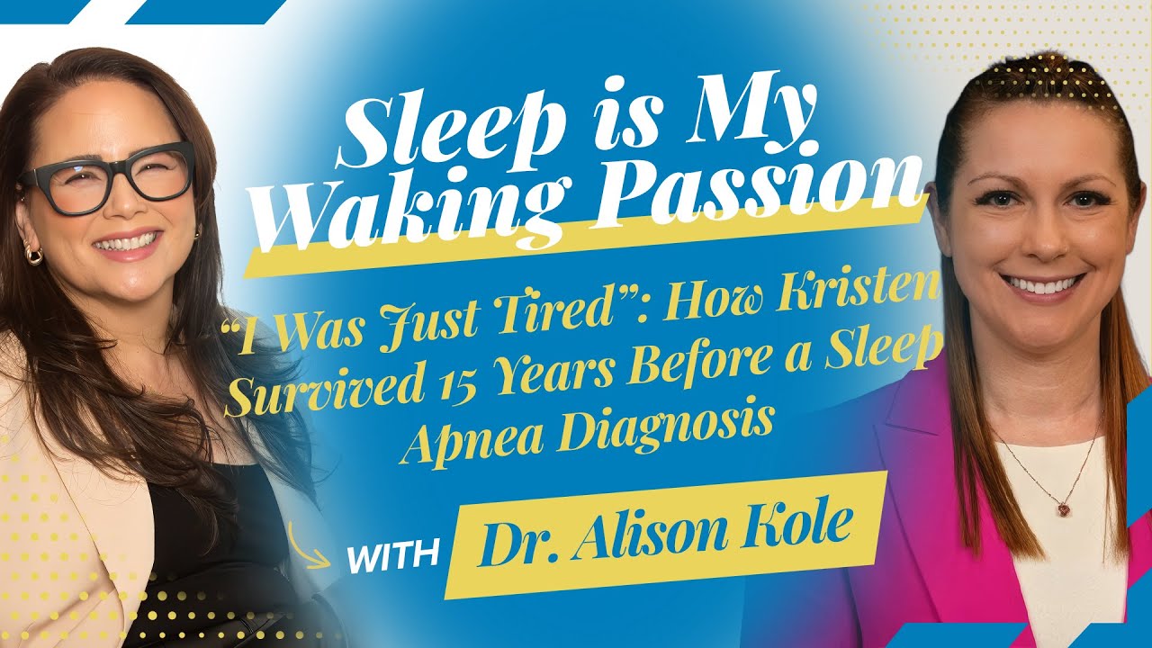 Season 8: Episode 1 – I Was Just Tired: How Kristen Survived 15 Years Before a Sleep Apnea Diagnosis
