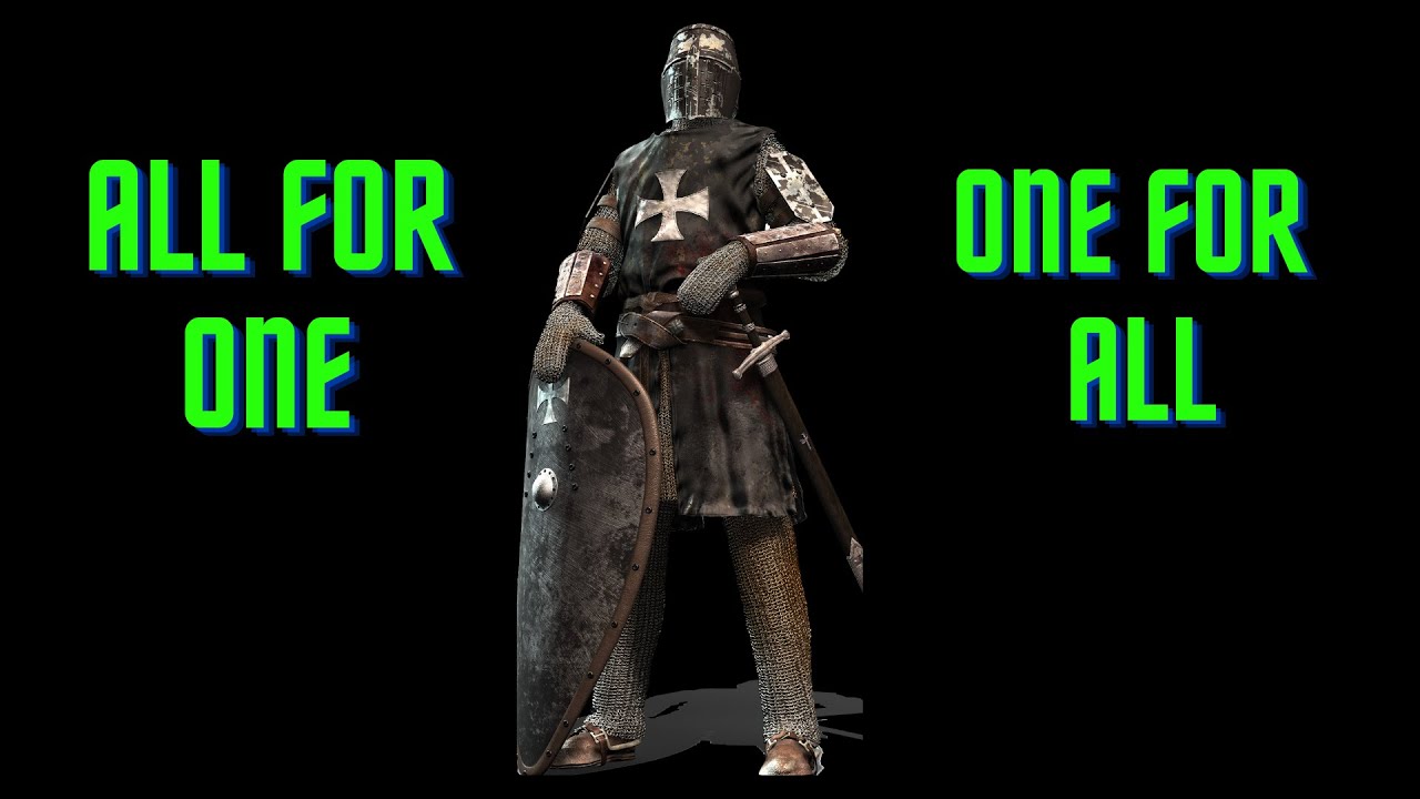All For One and One For All. written by: Zoe George