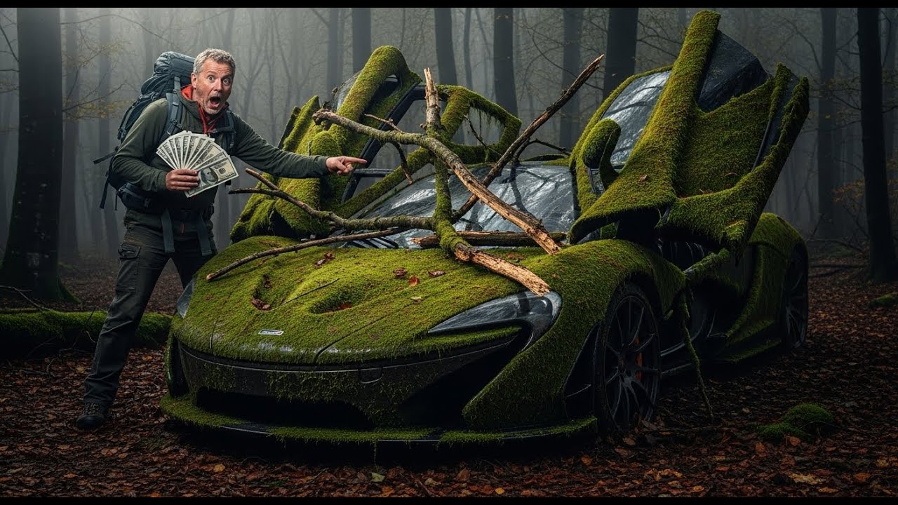 I FOUND A $400,000 HYPERCAR ROTTING IN A FORGOTTEN FOREST 😱🚗