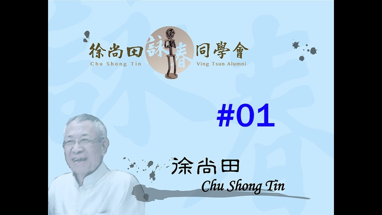 Wing Chun - CSTA 徐尚田授拳片段#01 Chu Shong Tin instructing clip #01