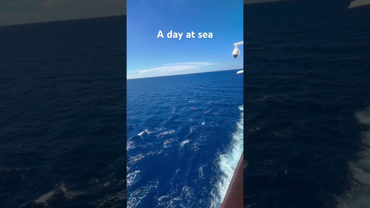 A beautiful day at sea onboard the NCL Gem