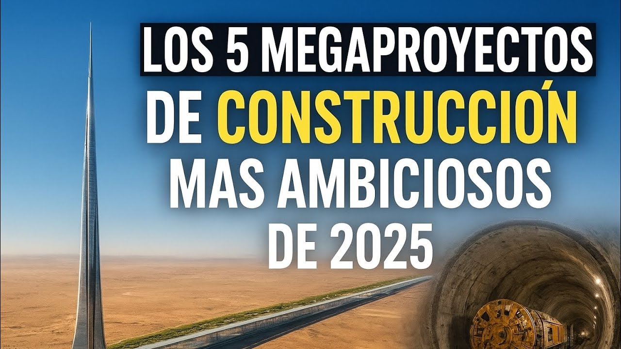 Los 5 Megaproyectos de Construcci&oacute;n M&aacute;s Ambiciosos de 2025 🌍🏗️