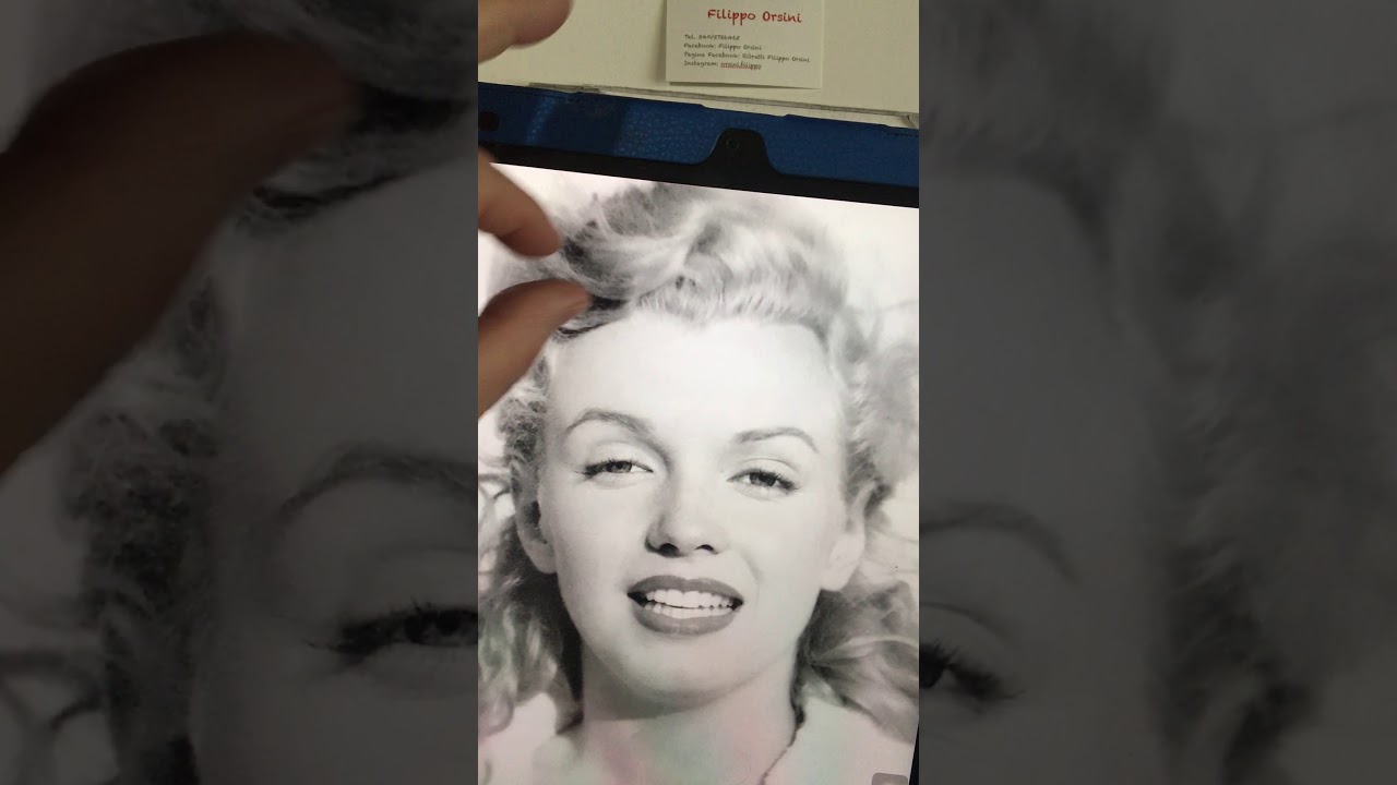 Come disegnare i capelli a matita a mano libera TUTORIAL 1/3 Artista Filippo Orsini