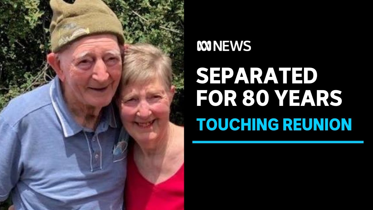 'We couldn't let each other go': Siblings reunited 80 years after separation in WWII | ABC News