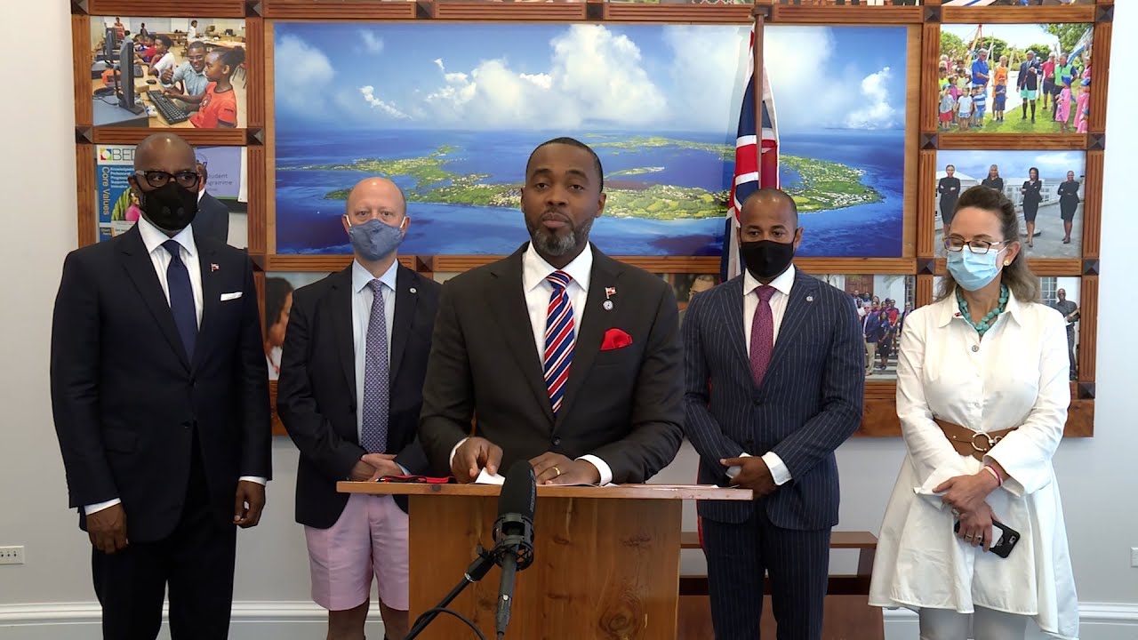 The Hon. David Burt JP MP, Premier of Bermuda