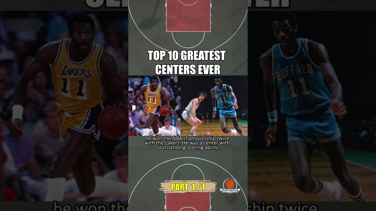 TOP 10 GREATEST CENTER EVER PART 1 #bobmcadoo #georgemikan #centers