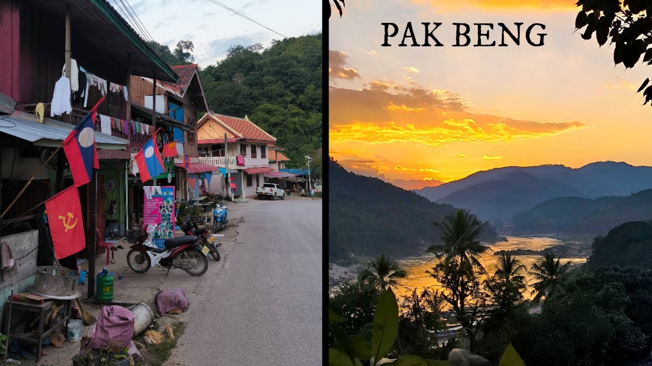 🔴PAK BENG | Un pueblo COMUNISTA en LAOS🔴