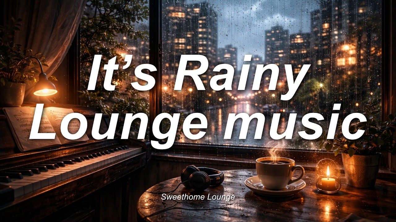 가사없는 Playlist | 비가 오잖아  | It's Rainy Lounge Playlist 🌧