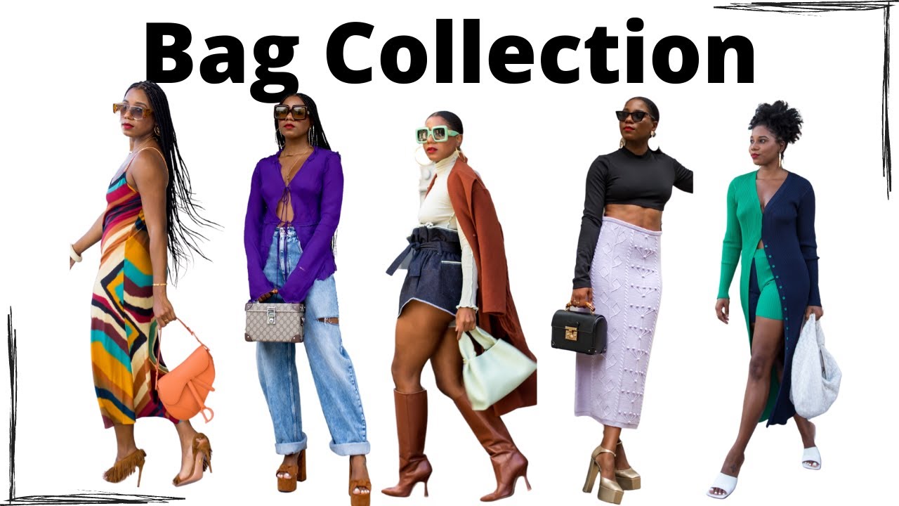 I've become a handbag girl... MY BAG COLLECTION 2021 + NEW BAG UNBOXING | MONROE STEELE