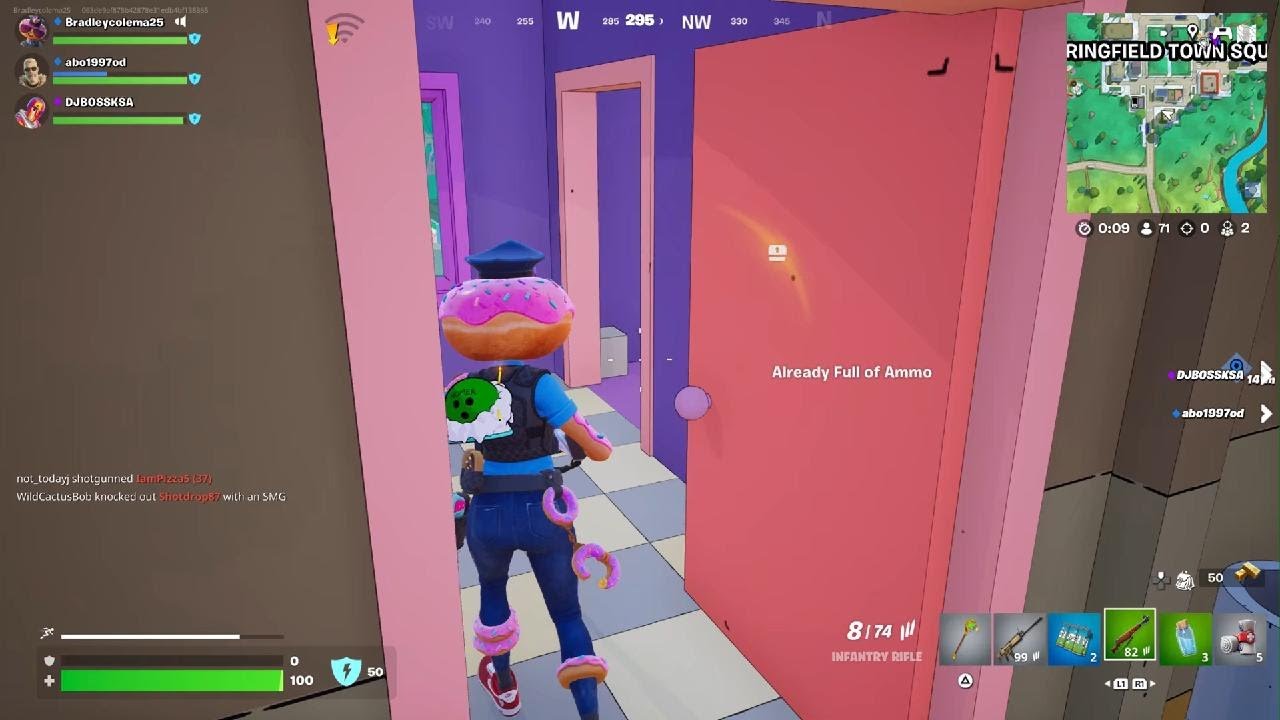 Playing Fortnite with friends part 153