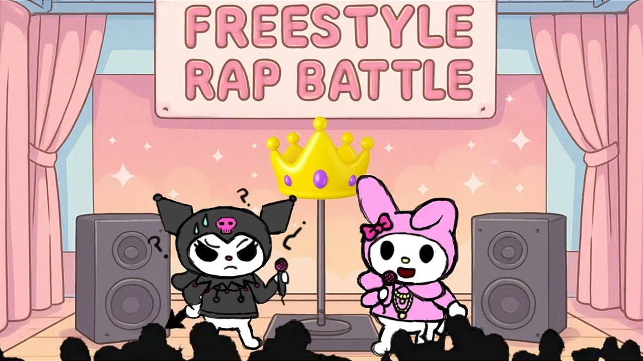Kuromi vs My Melody (Batalla de Rap Épica) 🎤✨🔥