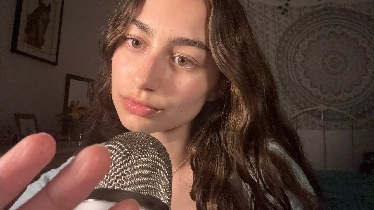 asmr gum chewing + personal attention (no talking)