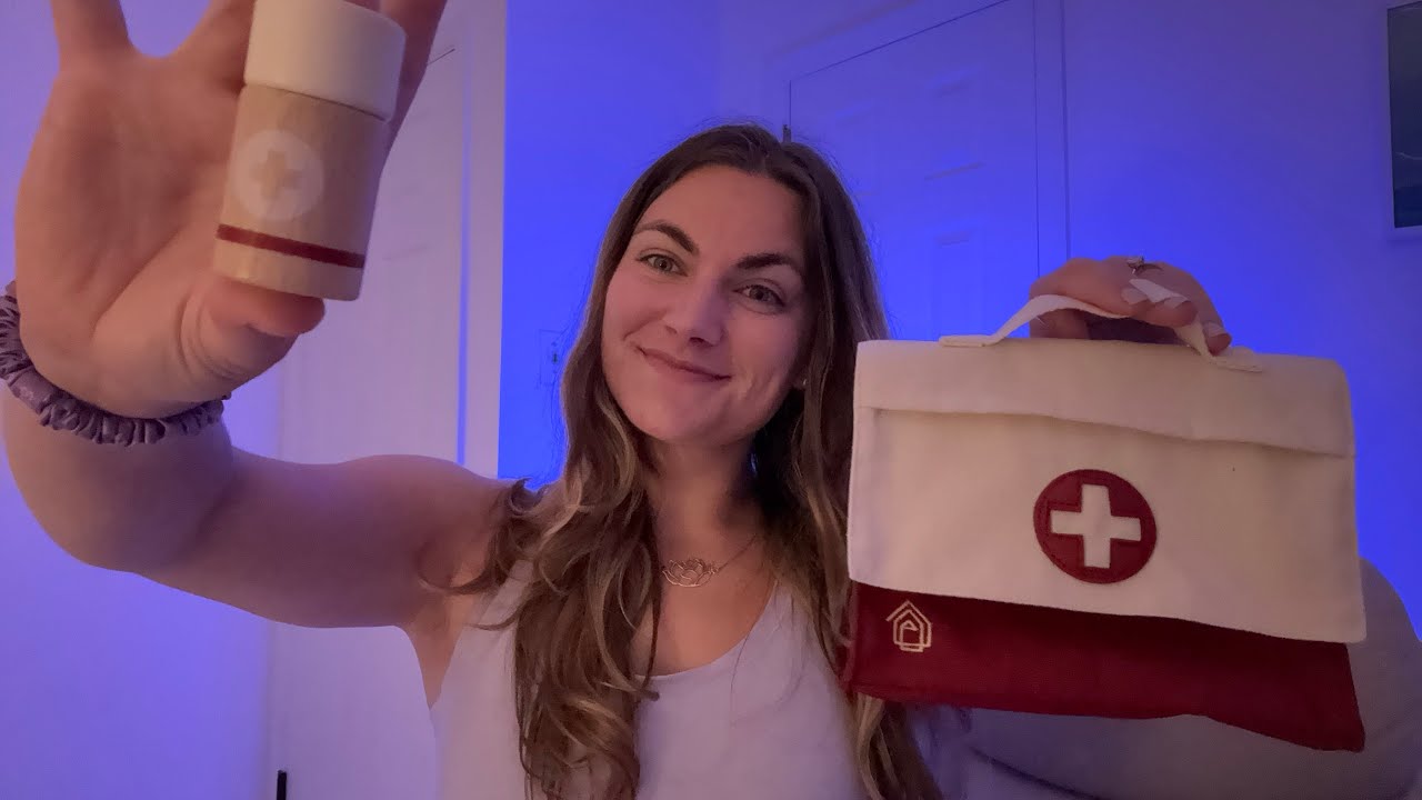 ASMR Wellness Check 💚 You’re so healthy and doing great 🤩 | my first medical roleplay video