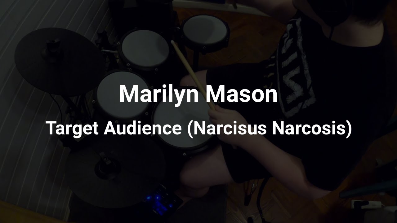 Marilyn Manson – Target Audience (Narcissus Narcosis) | Electronic Drum Cover (Alesis Nitro Max)