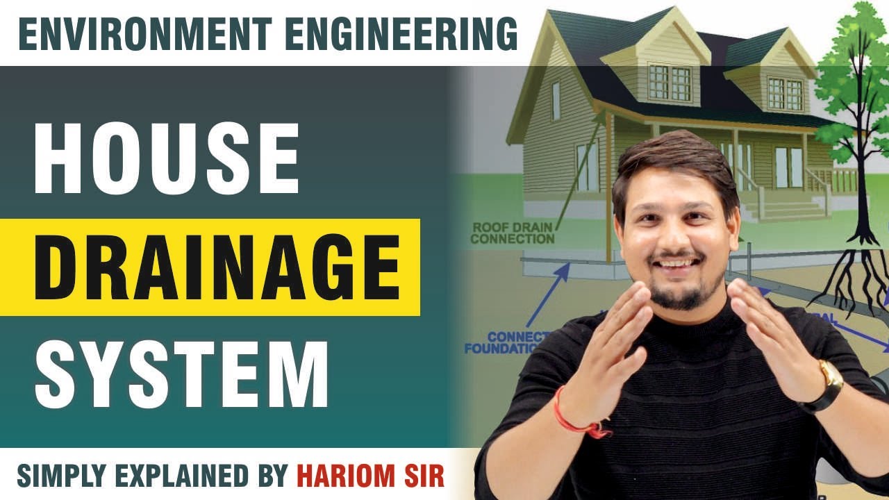 House Drainage System | Environment Engineering | Civil Engineering || By Hariom sir ZONE TECH