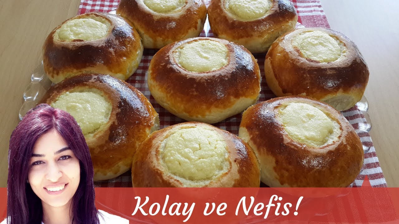 RUS MUTFAĞINDAN NEFİS VATRUŞKA TARİFİ 😋 Lor Dolgulu Poğaça Nasıl Yapılır?