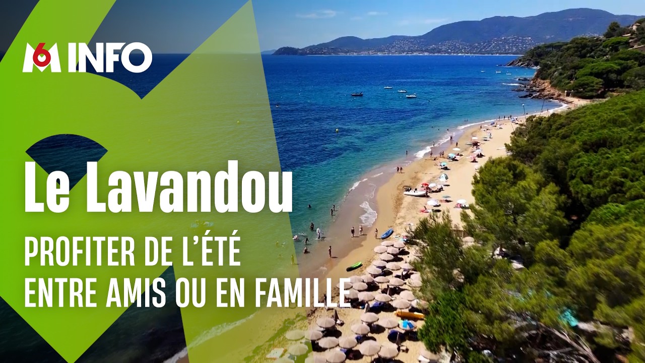 Sur le sable du Lavandou