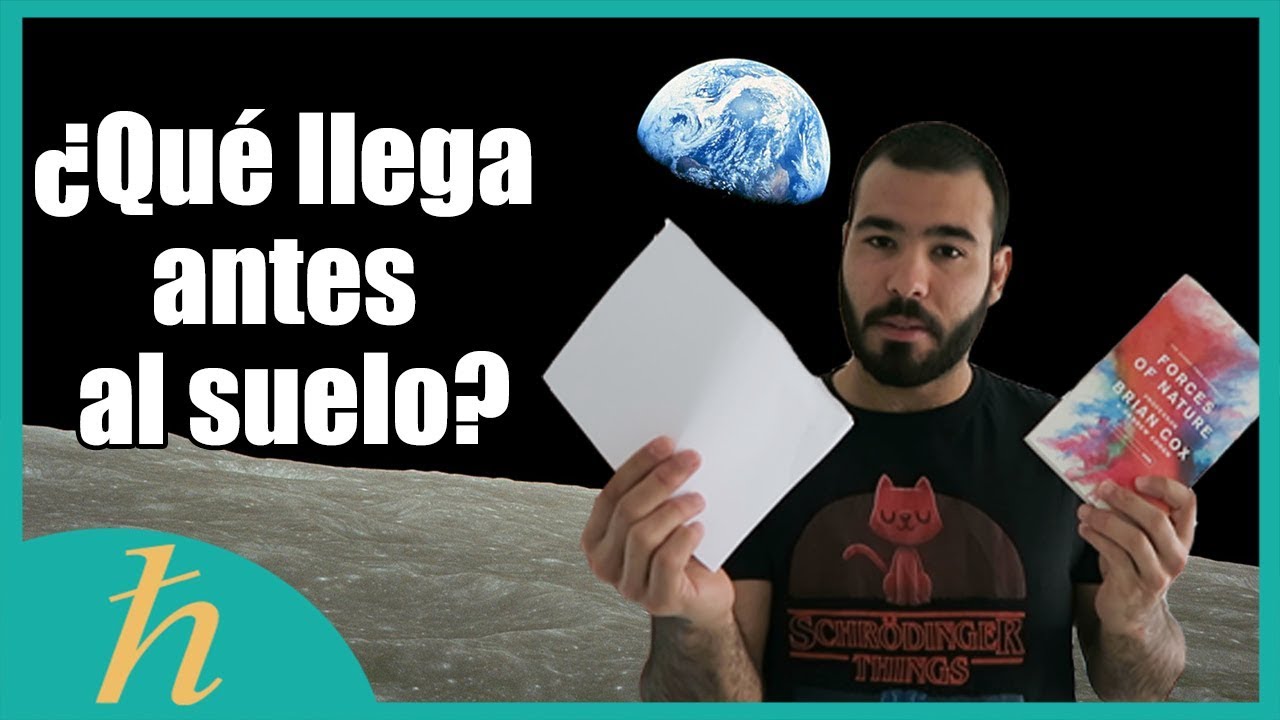 No eres capaz de adivinar qué objeto llega antes al suelo