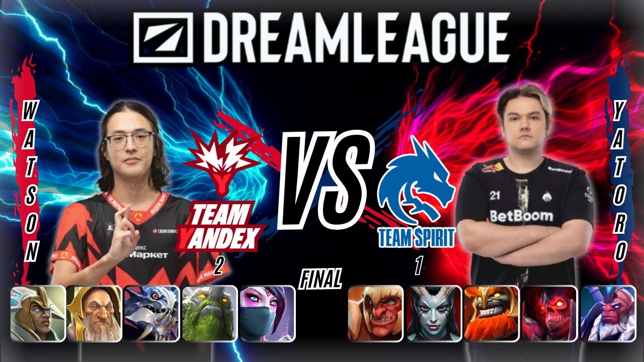 YANDEX vs TEAM SPIRIT | FINAL Dreamleague S27 🏆| Final | Watson (Templar) vs Yatoro(Troll) 🔥| Dota 2