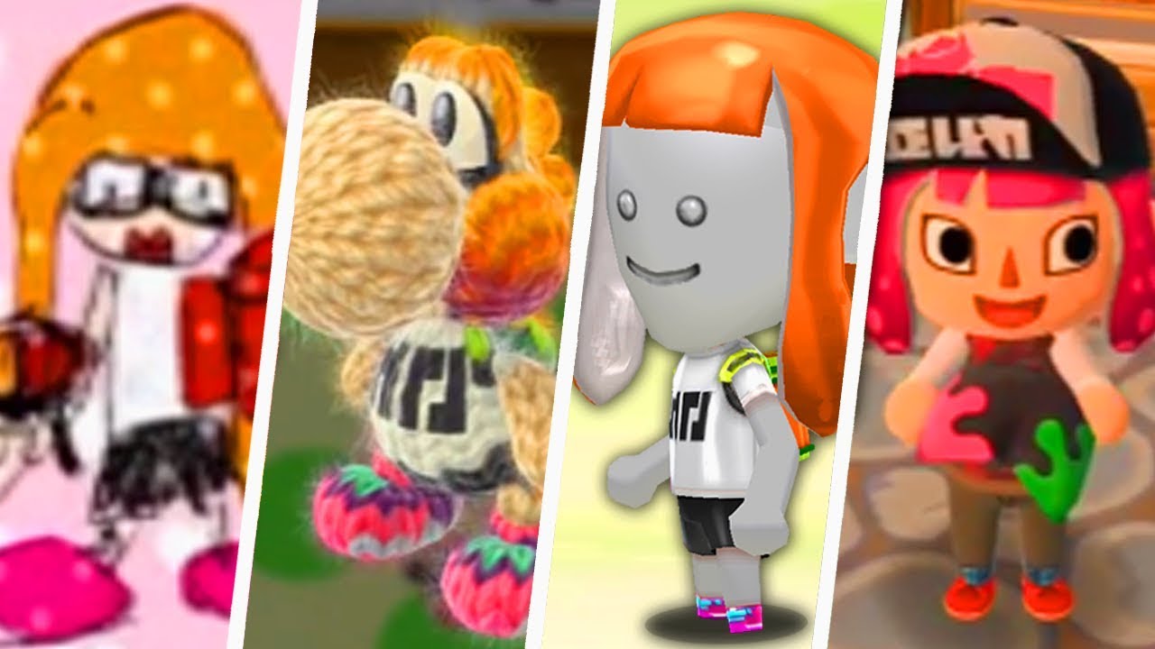 Evolution of Splatoon References in Nintendo Games (2015 - 2019)