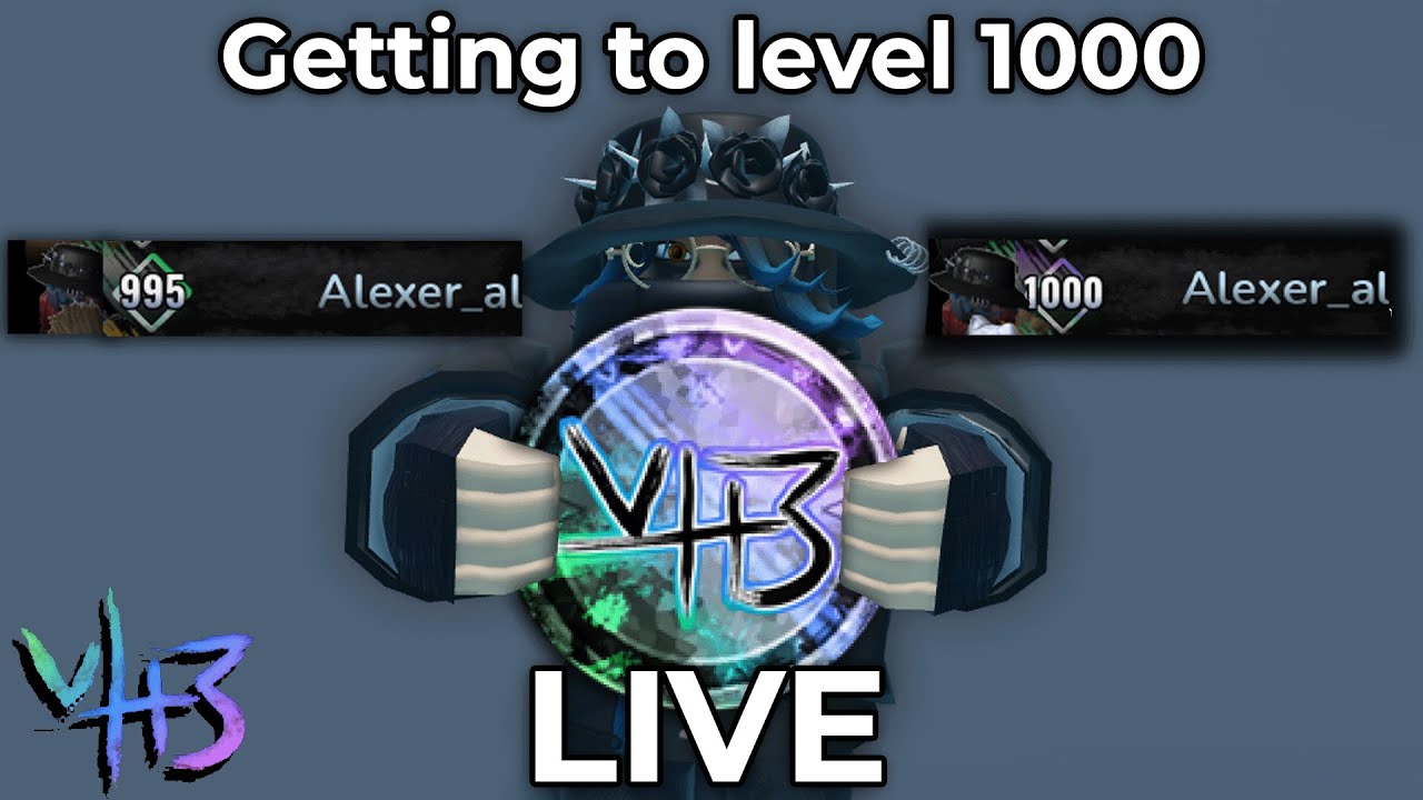 🔴 The FINAL grind to level 1000.. LIVE